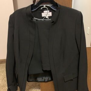 Calvin Klein blazer size 12 skirt size 10 like new